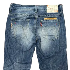 EDWIN 423XVL ルーズ ボーイフレンドデニム ブルー レディースM エドウィン