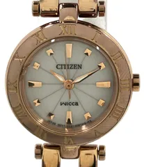 シチズン 腕時計 wicca ウィッカ E031-S057272 ソーラー シルバー レディース CITIZEN