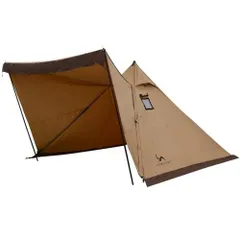 ふっしゅ　TOMOUNT ワンポールテント　➕　タープのセット tomount ワンポールテントタープセット