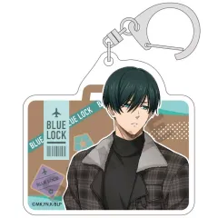 【中古】キーホルダー B.糸師凛 「ブルーロック トレーディングアクリルキーホルダー 旅行」