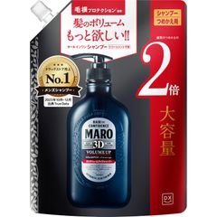詰替え用 ジェントルミントの香り 760ml 3Dボリュームアップシャンプー MARO(マーロ)