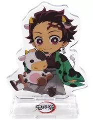 【中古】アクリルスタンド・アクリルパネル 竈門炭治郎 「鬼滅の刃 鬼滅祭オンライン -アニメ弐周年記念祭- 丑年 みにきゃら ランダムアクリルスタンド」 ufotable WEBSHOP受注生産限定