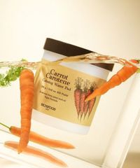 化粧水 スキンフード skinfood キャロットカロテン カーミングウォーターパッド 250g/60枚入り