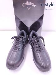 W045 [人気] Callaway キャロウェイ ゴルフシューズ 27.0cm ブラック XTT Hot Ⅱ JVM157-02 | Q★