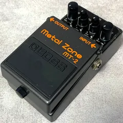 【超貴重品】BOSS メタルプレート1980年代 しのちゃんと2台のBOSS MT-2｜グレッチ兄さん