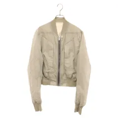 Rick Owens (リックオウエンス) 23SS チェックボンバーブルゾン クロップドフライトジャケット RU01C4797-RG カーキのサムネイル