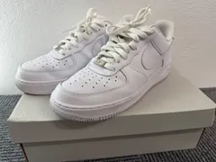 【美品】ナイキ エアフォース1 NIKE AIR FORCE 1 '07 WHITE/WHITE CW2288-111 27.5cm