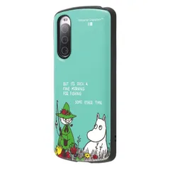 Xperia 10 V 『ムーミン』/耐衝撃ケース MiA/ムーミン&スナフキン