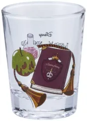 【中古】マグカップ・湯のみ ポムフィオーレ寮 ミニグラス 「ディズニー ツイステッドワンダーランド」