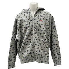 Supreme Zip Up Hooded Flowers
