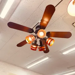 【入手困難】ハワイアン モンテカルロ 全長132cm シーリングファン 入手困難】ハワイアン モンテカルロ 全長132cm シーリングファン