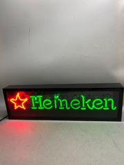 ハイネケンのネオン管！超希少！ビンテージ品！本物の昔ながらのネオン