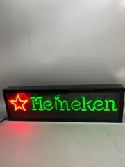 非売品 Heineken ネオン看板 約60cm x 20cm 2025年最新】heineken ネオンの人気アイテム - メルカリ