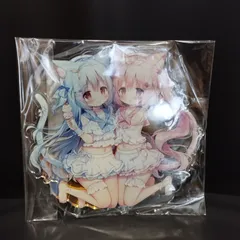 桃豆こまもち こぼねちゃん＆みるくちゃん B5アクリルスタンド 桃豆こまもち 魔法少女こぼね&みるく アクリルフィギュア
