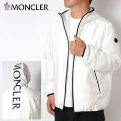 25SSモデル モンクレール MONCLER GRANIER バックロゴ ナイロンジャケット【ホワイトアイボリー】 1A00105 539ZD 041/【2025SS】m-outer