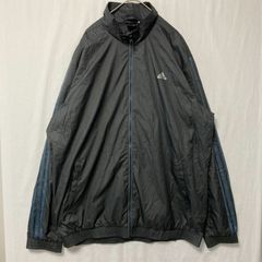【海外規格L（J 2XO】古着　ナイロンジャケット　adidas　climaproof　吸汗速乾・防風・透湿・撥水　レインウェア