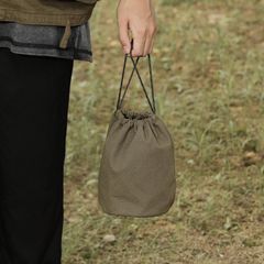 キャンプ 収納バッグ ポーチ 小物入れ 収納ケース 小物 メスティン 布製 帆布 アウトドア 用品