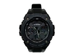 CASIO (カシオ) G-SHOCK Gショック G-STEEL Gスチール デジアナ腕時計 電波ソーラー GST-W100G ブラック メンズ/036