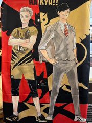 ハイキュー展 BIGタオル 黒尾鉄朗＆木兎光太郎 ◎