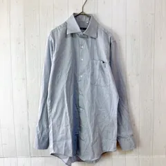 スーツセレクト　長袖シャツ　形態安定シャツ　S80　ブルー系