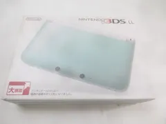  中古品 ゲーム ニンテンドー3DS LL 本体 SPR-001 ミント×ホワイト 動作品 箱付き