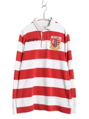 【お得なクーポン配布中!】 ラグビー ラルフローレン ボーダー 長袖 ラガーシャツ メンズ L / ポロ ラグビー 長袖シャツ ポロシャツ カットソー ツートン ナンバリング