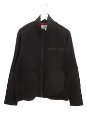 アルマーニエクスチェンジ A/X ARMANI EXCHANGE フリースジャケット ジップアップ USA製 M ブラック トップス ☆AA★のサムネイル