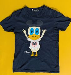 #ディズニー　#ドナルド　#ビームスコラボ　#Tシャツ　#サイズS　#キャラクター　#ダック　#黒　#古着