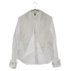 NOIR KEI NINOMIYA (ノワール ケイニノミヤ) 2AW ビックカラーブラウス ロングスリーブシャツ レディース ホワイト 3J-B002のサムネイル