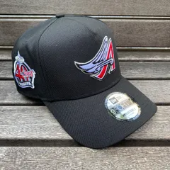 海外限定 Newera ニューエラ 9Forty Aフレーム Angels アナハイム エンゼルス 40周年記念 キャップ (940-223)