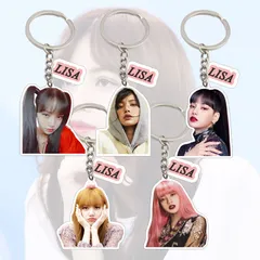 BLACKPINK リサ　ソウルコン　キーホルダー キーホルダー リサ キーリング PPEU 「BLACKPINK WORLD TOUR
