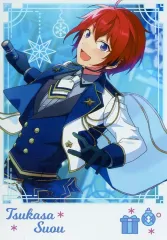 【中古】キャラカード 朱桜司(青服) 「あんさんぶるスターズ!! 冬日ポラロイド風カード」 中国限定