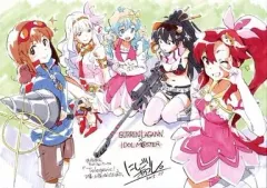 【中古】小物(キャラクター) THE IDOLM＠STER×グレンラガン 錦織敦史先生描き下ろしB5イラストボード 「錦織敦史 アニメーションワークス Telegenic!」 アニプレックス購入特典