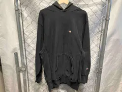 90s 古着 Champion REVERSE WEAVE 刺繍タグ プルオーバーパーカー チャンピオン XL 