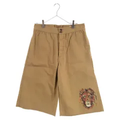 LOEWE (ロエベ) 19AW Lion Printed Shorts ライオン&パーム プリント ハーフパンツ ショートパンツ ベージュ H2192044IBのサムネイル