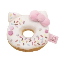 ハローキティ ぬいぐるみ アームレストミニクッション ドーナツ サンリオ エムプラン プレゼント キャラクター グッズ 