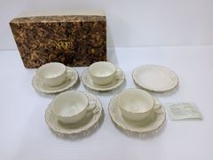 たち吉　Adam＆Eve　コーヒーカップ4客セット【中古品】