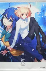 【中古】タペストリー 通常版パッケージビジュアル オリジナルB3タペストリー 「PS4/Switch ソフト 月姫 -A piece of blue glass moon-」 エビテン購入特典
