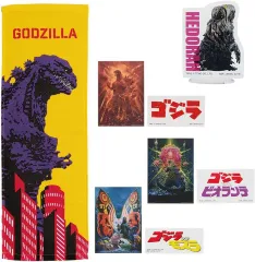 【新品】一番くじゴジラ1.0　D+E+G賞5点セットA（タオル、アクリルスタンド、アートボード、ステッカー）