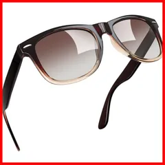 メンズ レディース 偏光 サングラス 運転 スポーツ uv400 紫外線カット ウェリントン [Joopin] 釣り ゴルフ 登山 sunglasses