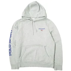 POLO SPORT ポロスポーツ POLO SPORT FLEECE HOODIE 裏起毛スウェットプルオーバーパーカー 710792899002 M グレー Ralph Lauren ラルフローレン トップス g21376
