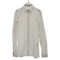 Dior HOMME (ディオールオム) 04AW エディ期 ストライプ コットン 長袖 ドレスシャツ ホワイト 4HH1051040のサムネイル