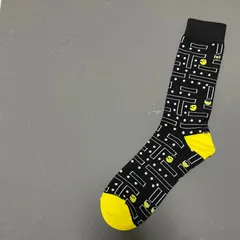 アート柄シリーズ　パックマンソックス　〜レディースにも〜　メンズソックス