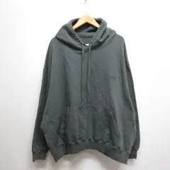 エムエムシックス メゾンマルジェラ MM6 Maison Margiela 2023AW スウェット シャツ S ダークグレー フーディー パーカー S52GU0200 スタンプナンバリングロゴ 正規品