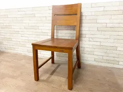 Scanteak スキャンティーク 木製スラットデザインダイニングチェア スキャンティーク / SCANTEAK ダイニングチェア チーク 中古