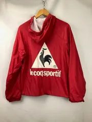OLD Le coq sportif MADE IN USA コーチジャケット　裏フリース　フーディ　ジャケット　サイズＭ　05120618　01