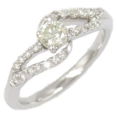 ジュエリー JEWELRY リング・指輪 ダイヤモンド リング ﾀﾞｲﾔ 3.4g #11 K18WG（ホワイトゴールド） ダイヤモンド リング レディース Used A