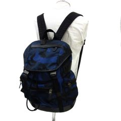 美品◆COACH コーチ メンズ バックパック リュック カモフラ柄
