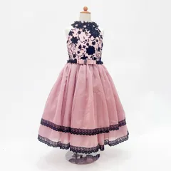 中古 キッズドレス　子供ドレス　ピンク　7才サイズ　I'm　撮影衣装　結婚式　ステージドレスなどに　KD-41