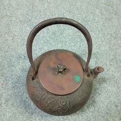 亀文堂 銀摘 雲龍図鉄瓶 2453g 高さ約22㎝ 東Y8-0702☆2Fトコカ | Mercari